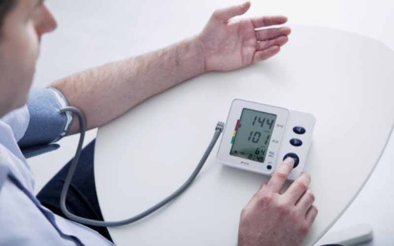 Patient-taking-blood-pressure-readings