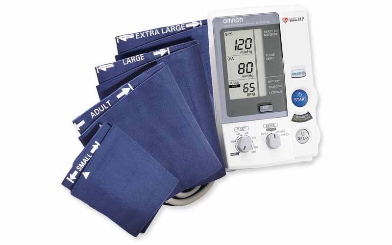 Omron blood pressure monitor