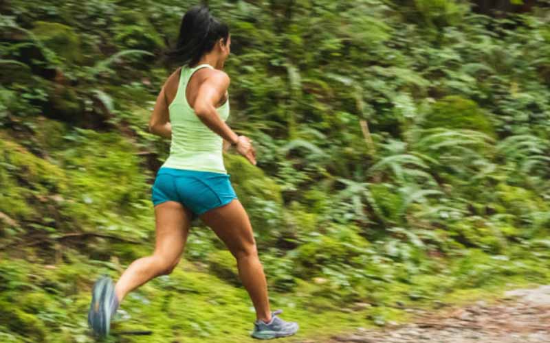 Woman running